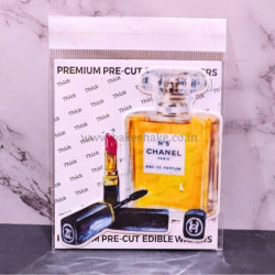 Luxury Brand Perfume LipStick Theme Wafer T323 - Tastycrafts