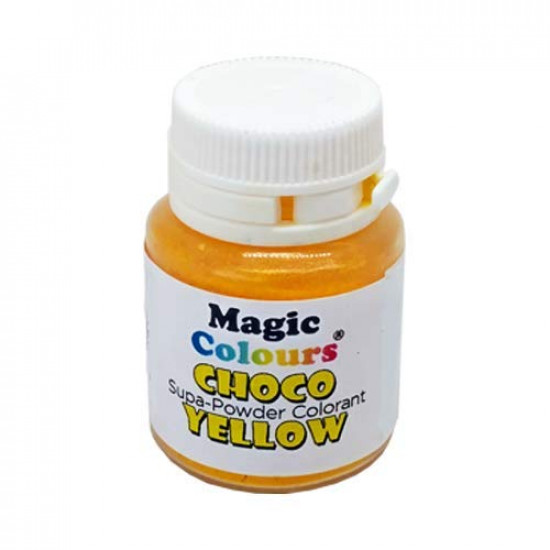Yellow Supa Powder Colorant (5 Gms) - Magic Colours