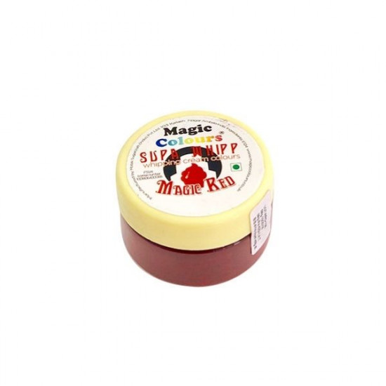 Magic Red Supa Whipp (25 Gms) - Magic Colours