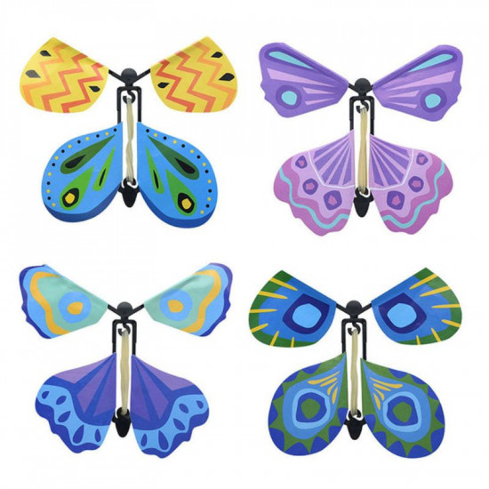 Magic Wind Up Flying Butterfly