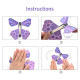 Magic Wind Up Flying Butterfly