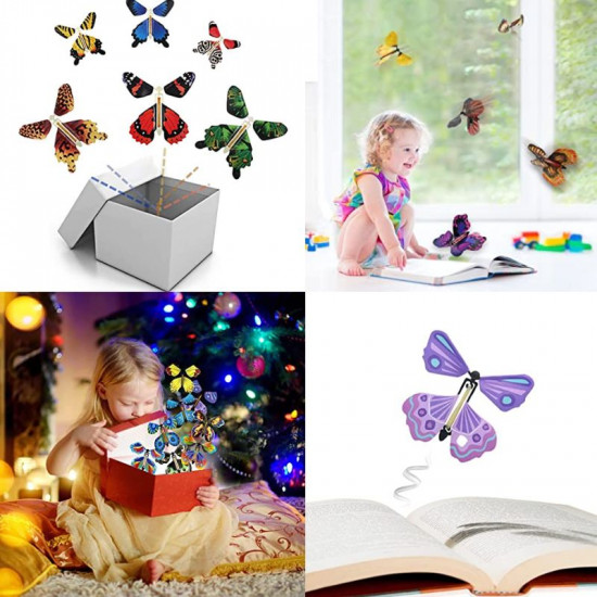 Magic Wind Up Flying Butterfly