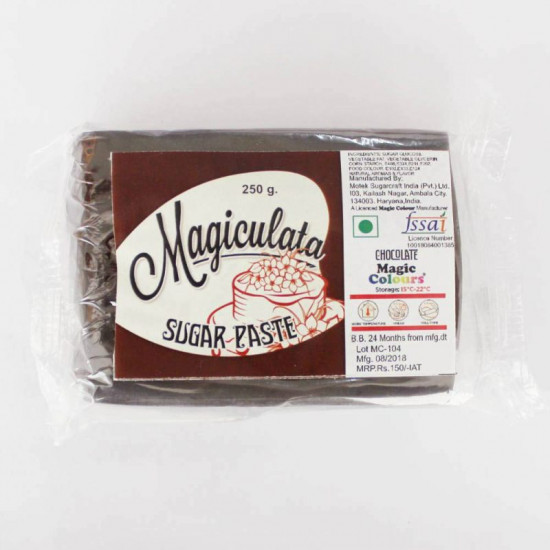 Chocolate Sugar Paste (250 Gm) - Magiculata