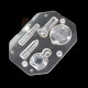 Makeup Cosmetics 3D Polycarbonate Chocolate Mould