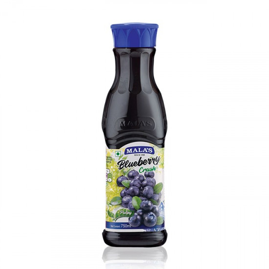 Blueberry Crush 750 Ml - Mala's