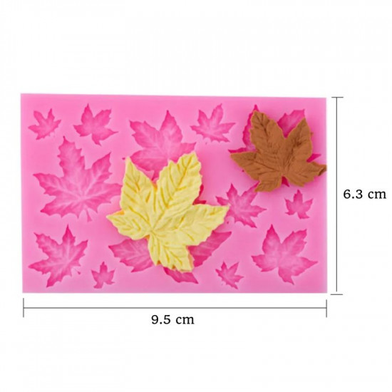 Maple Leaf Fondant Mould