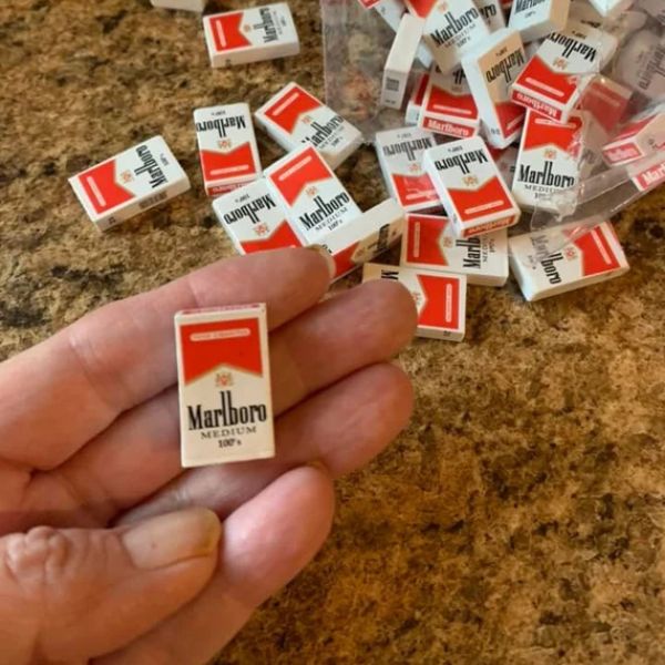 barbie my first cigarette kit 1999 Trailer Trash Collectible Doll & Pig W/ 1st Edition New This story starter pack also features a variety of festive and dessert Tiny Cigarettes for Modern Miniatures