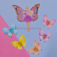 Fairy Paper Topper Mauve (Set of 6 Pieces)