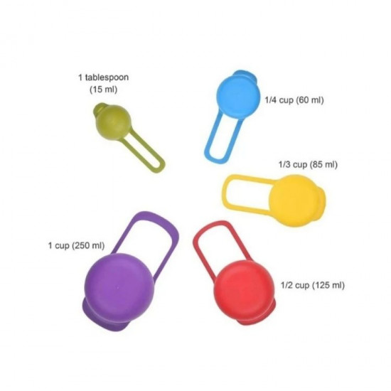 Measuring Cups & Spoons - Set of 5 Pcs.