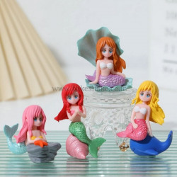 Mermaid Miniature (Set of 4)