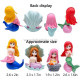 Mermaid Miniature (Set of 4)