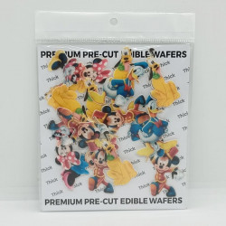 Mickey Minnie Donald Wafer (WPC - 42) Tastycrafts