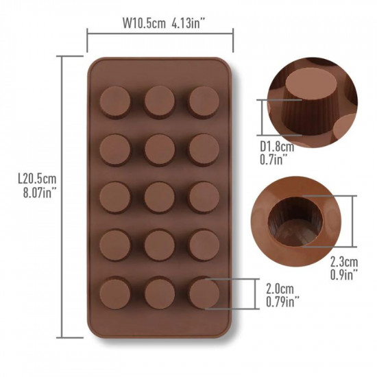 Mini Cup Silicone Chocolate Mould
