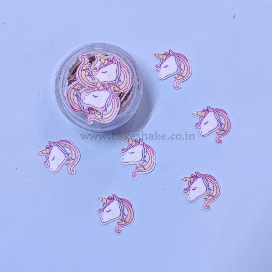 Mini Edible Unicorn Printed Wafer Sprinkles - Tastycrafts