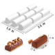 Mini Logs 9 Cavity Silicone Mould