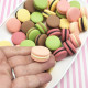 Multicolor Artificial Macaron Cookie for Cake Decor (Set of 6)