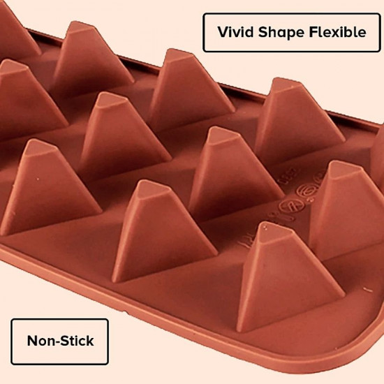Mini Pyramid Silicone Chocolate Mould