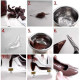 Mini Size 3D High Heel Shoe Polycarbonate Chocolate Mould 