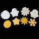 Mix Design Flower Shape Plunger Cutter (Set of 4)