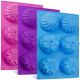 Mix Flower Design 6 Cavity Silicone Mould