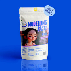White Colour Modelling Paste (250g) - Magic Colours