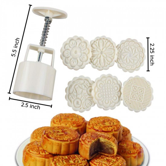 Moon Cake Mould / Cookie Press Stamp
