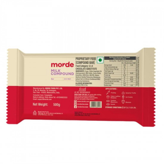 Morde Chocolate Compound - Milk