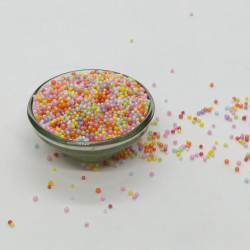 Multi Colour Glossy Pearl Beads (150 Gm)