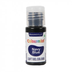 Navy Blue Soft Gel Colour - Colourmist (20 gm)