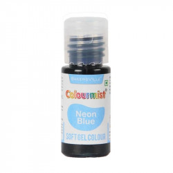 Neon Blue Soft Gel Colour - Colourmist (20 gm)