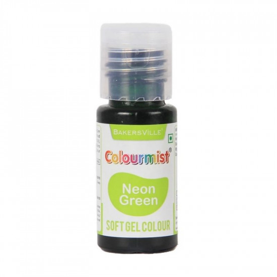 Neon Green Soft Gel Colour - Colourmist (20 gm)