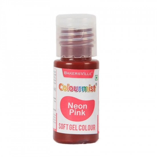 Neon Pink Soft Gel Colour - Colourmist (20 gm)