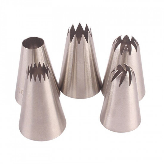 Decorating Nozzles Tips Set of 5 Pcs