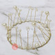 Off White Pearl Crown Cake Topper