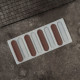 Silicone Chocolate Garnishing Mould - Oval Strip