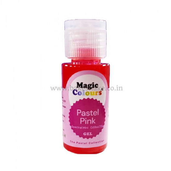 Pastel Pink Gel Colour - Magic Colours Mini Spectral (25 gm)