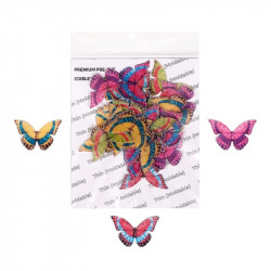 Patchy Small Size Wafer Butterfly WPC - 26 (28 Pcs) - Tastycrafts Economy Pack