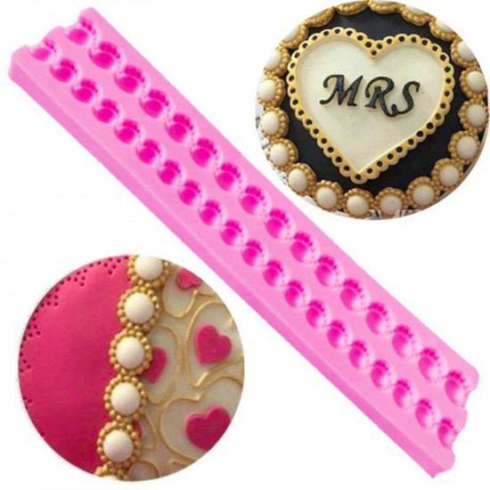 Pearl Bead Jewel Silicone Mould 