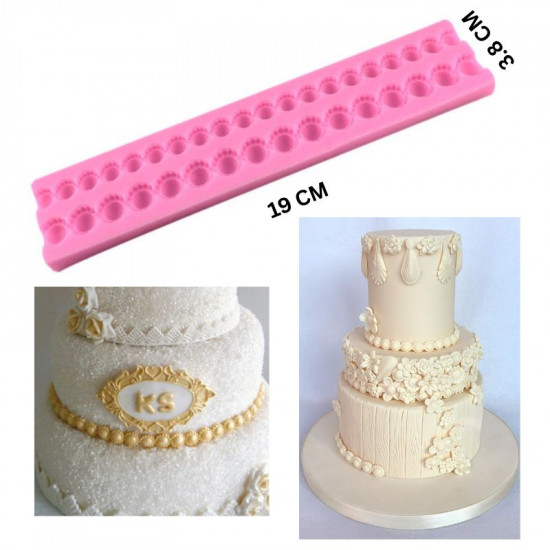 Pearl Bead Jewel Silicone Mould 