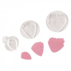 Peony Flower Plunger Cutter Set