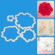 Peony, Orchid, Carnation Shape Fondant Cutter