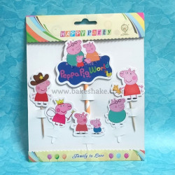 Peppa Pig Paper Toppers