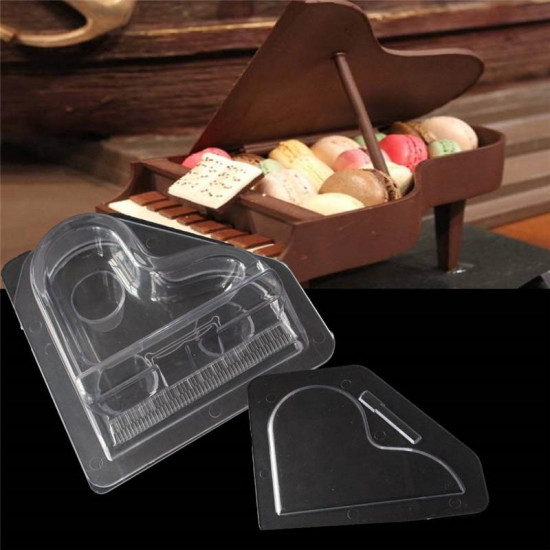 Piano Shape 3D Polycarbonate Chocolate Mould