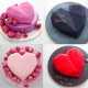 Heart Shape Pinata Cake Silicone Mould With Wooden Hammer - Small Size