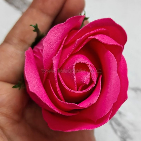 Artificial Pink Rose Flowers (Set of 10)