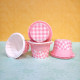 Pink Checks Bake and Serve Muffin Moulds  - 105