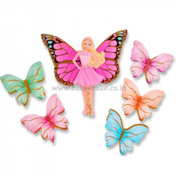 Fairy Paper Topper Pink (Set of 6 Pieces)