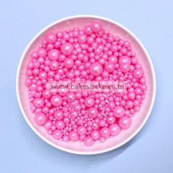 Pink Pearl Sprinkle Mix Sizes - 22 (250g)