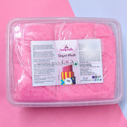 Pink Sugar Paste (1 Kg) - Tastycrafts