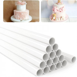 Plastic Dowel Rods for Tiered Cake Construction 8 Pieces